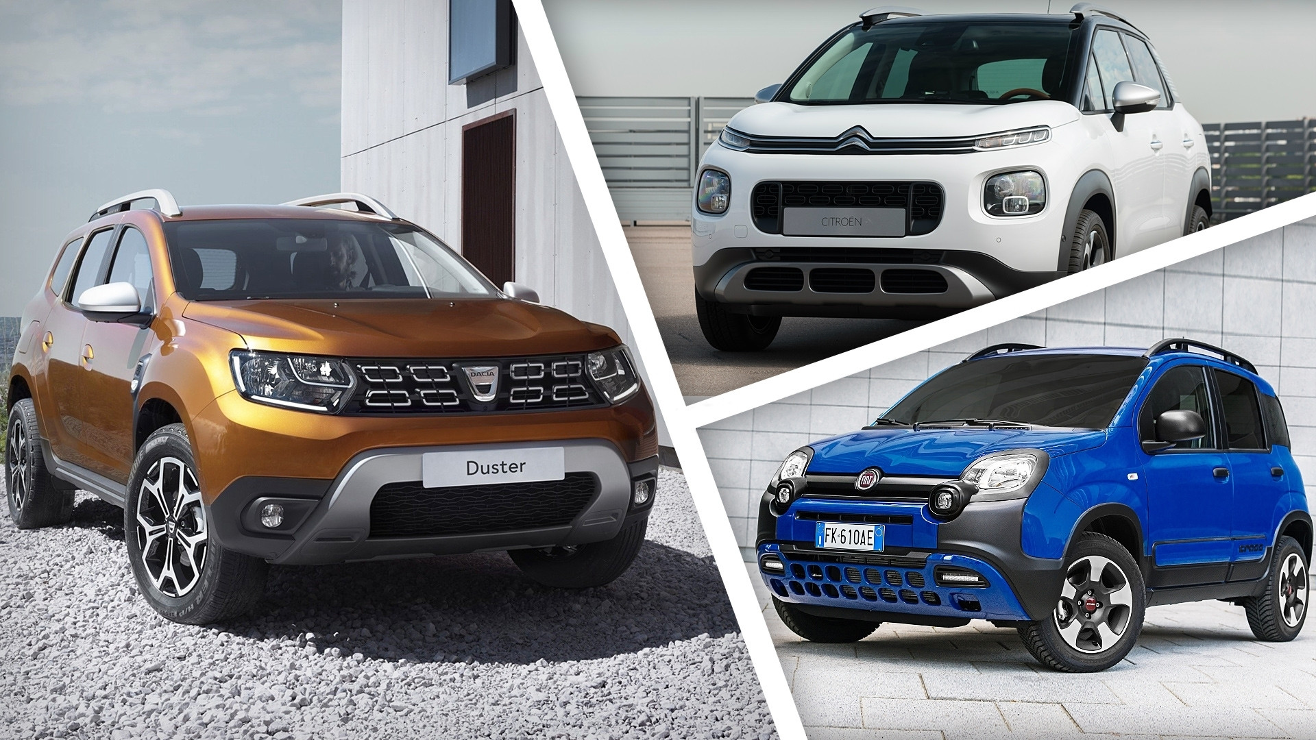tre suv economici ma performanti