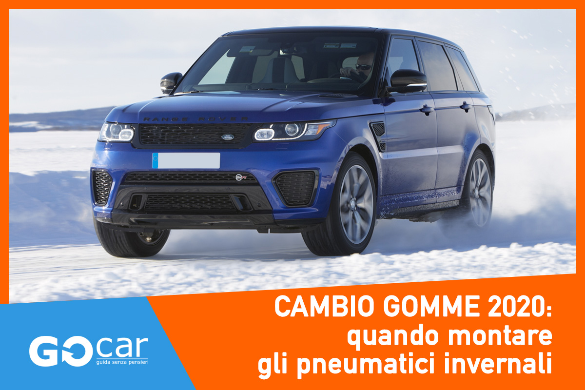 cambio gomme 2020 pneumatici invernali