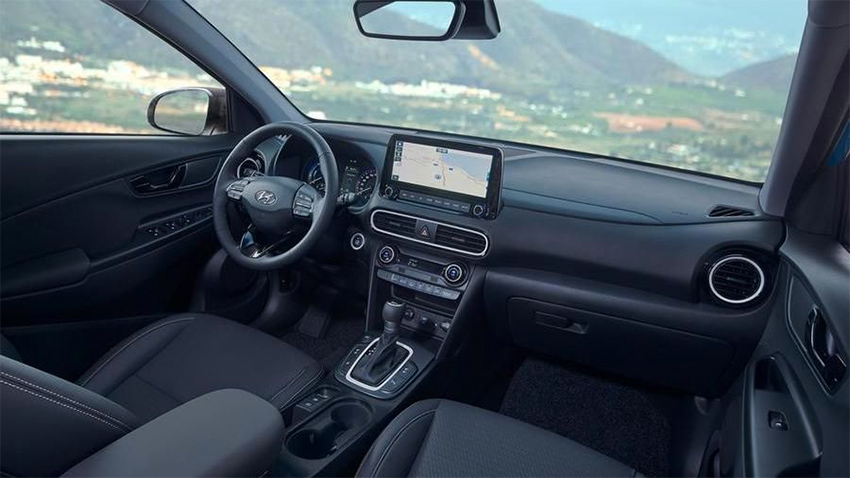 Hyundai Kona Hybrid interni