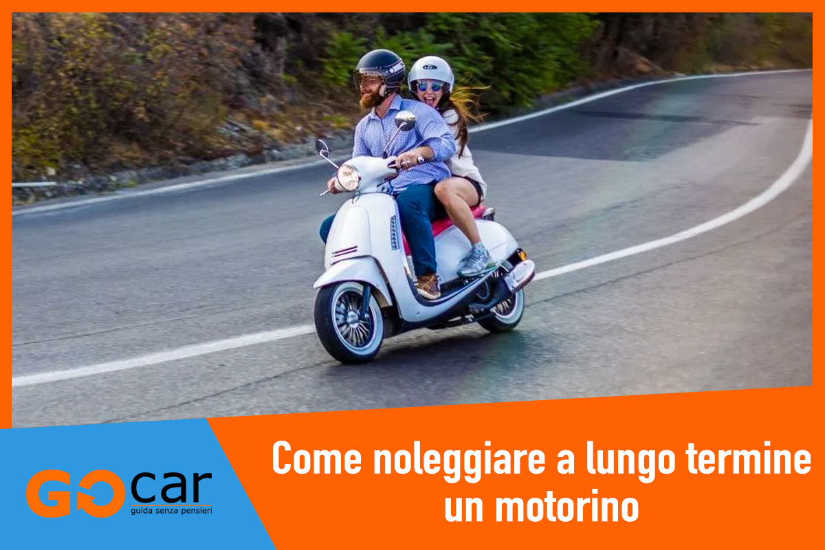 noleggiare a lungo termine motorino GOcar