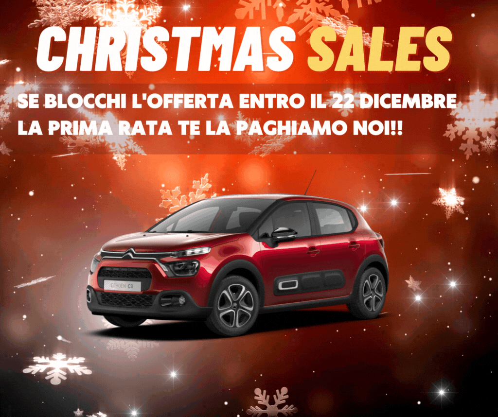 christmas Sales (1) GOcar Noleggio auto a Lungo Termine